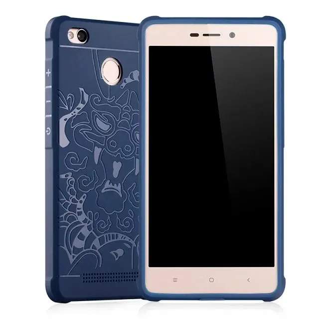 Xiaomi Redmi 3s case cover silicone 3D relief case for Xiomi Xiaomi Redmi 3s 3 s phone case Xiaomi Redmi 3s pro prime case cover