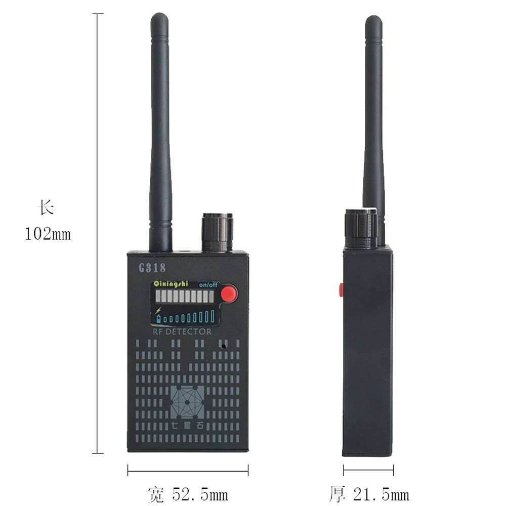 1 шт. анти Беспроводная камера детектор Gps Rf мобильный телефон сигнал детектор устройство Tracer Finder 2G 3g 4G ошибка искатель радио обнаружения