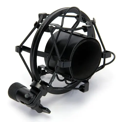 Новая горячая поддержка подвеска для микрофона Micro Noir Anti Choc Shock Mount Pour Studio