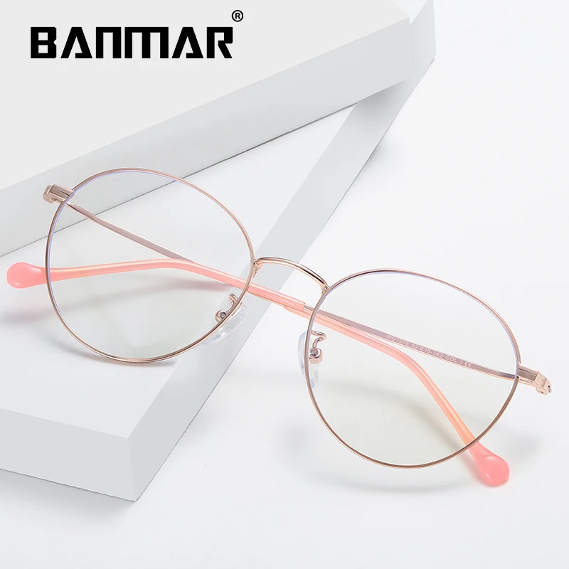 

BANMAR Anti Blue Light Glass Men Reading Goggles Protection Eyewear Eyeglasses Spectacles Gaming Computer Glasses for Women 1916