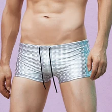 Брендовая мужская сексуальная одежда для купания трусы сексуальные мужские плавки мужские шорты-боксеры пляжный купальник Шорты размер XXL