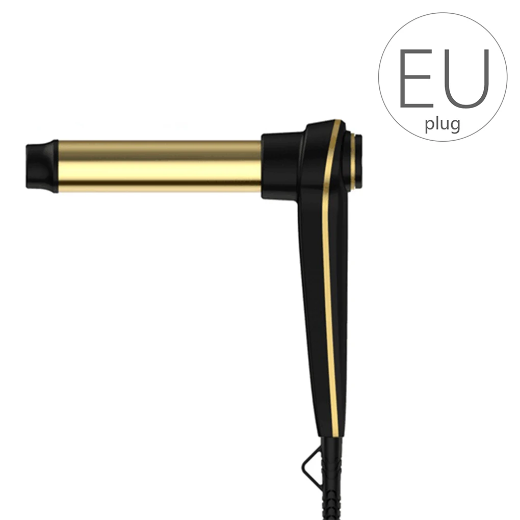 

110V-220V Alloy Heating Corrugate Plate Splint Dry Wet Hair T-shaped Curlers Unhurt Hair Perm Curling Iron Wand Crimper
