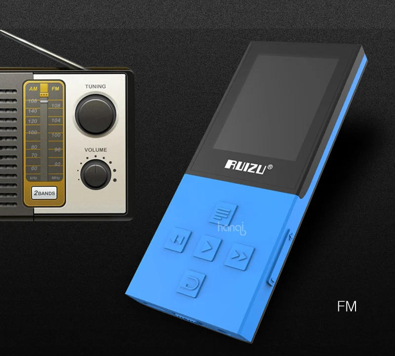 Новинка года! спортивный MP3-плеер ruidu X18 8G с Bluetooth, без потерь, fm-радио, Bluetooth 4,0, музыкальный плеер, поддержка 64 ГБ, TF карта