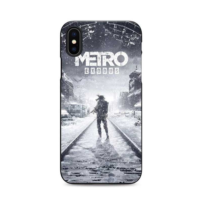 Metro exodus мягкий силиконовый черный чехол для телефона для iPhone X XR XS MAX 6 7 8 plus 5 5S 6s se для Apple 10 лучший дизайн корпуса - Цвет: 5278