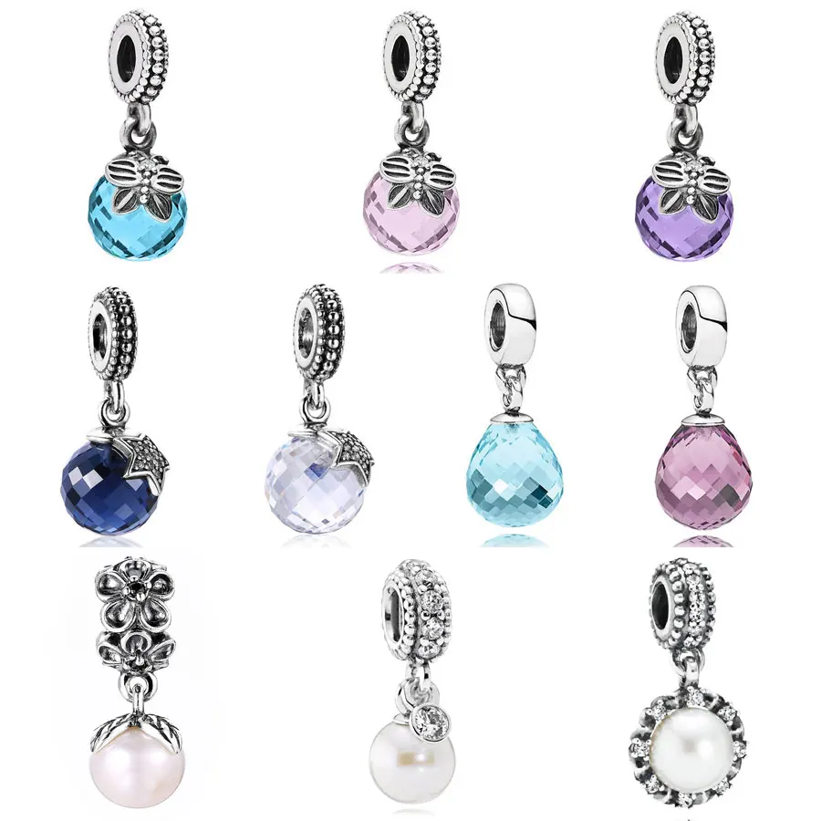 

Viola Bloom Butterfly Moon & Star With Faceted Murano Pendant Charm Fit Pandora Bracelet 925 Sterling Silver Bead Charm Jewelry