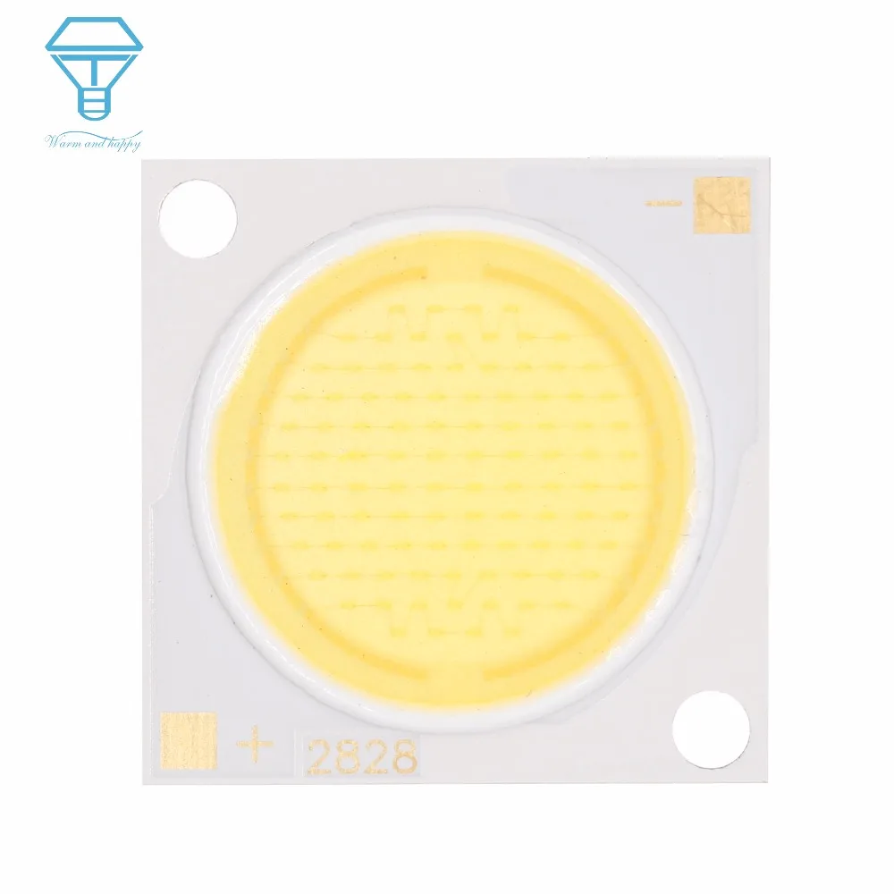

Epistar High Power 30W 50W 2828mm Spotlight Buld Cold Warm White LED COB Lamp Chip Light Instead of CREE