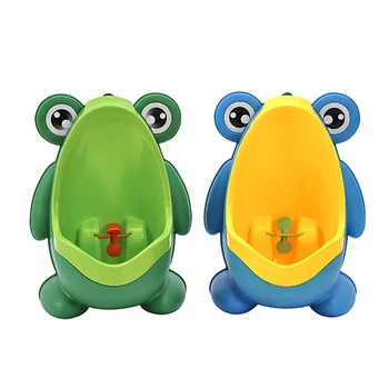 

Boy's Portable Potty Urinal Standing Toilet Penico Frog Shape Wall-Mounted New