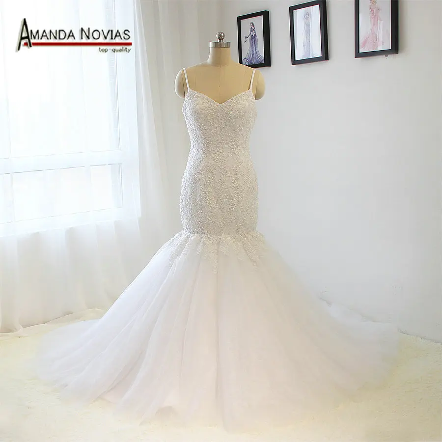 

2017 mermaid wedding dresses high quality customer order