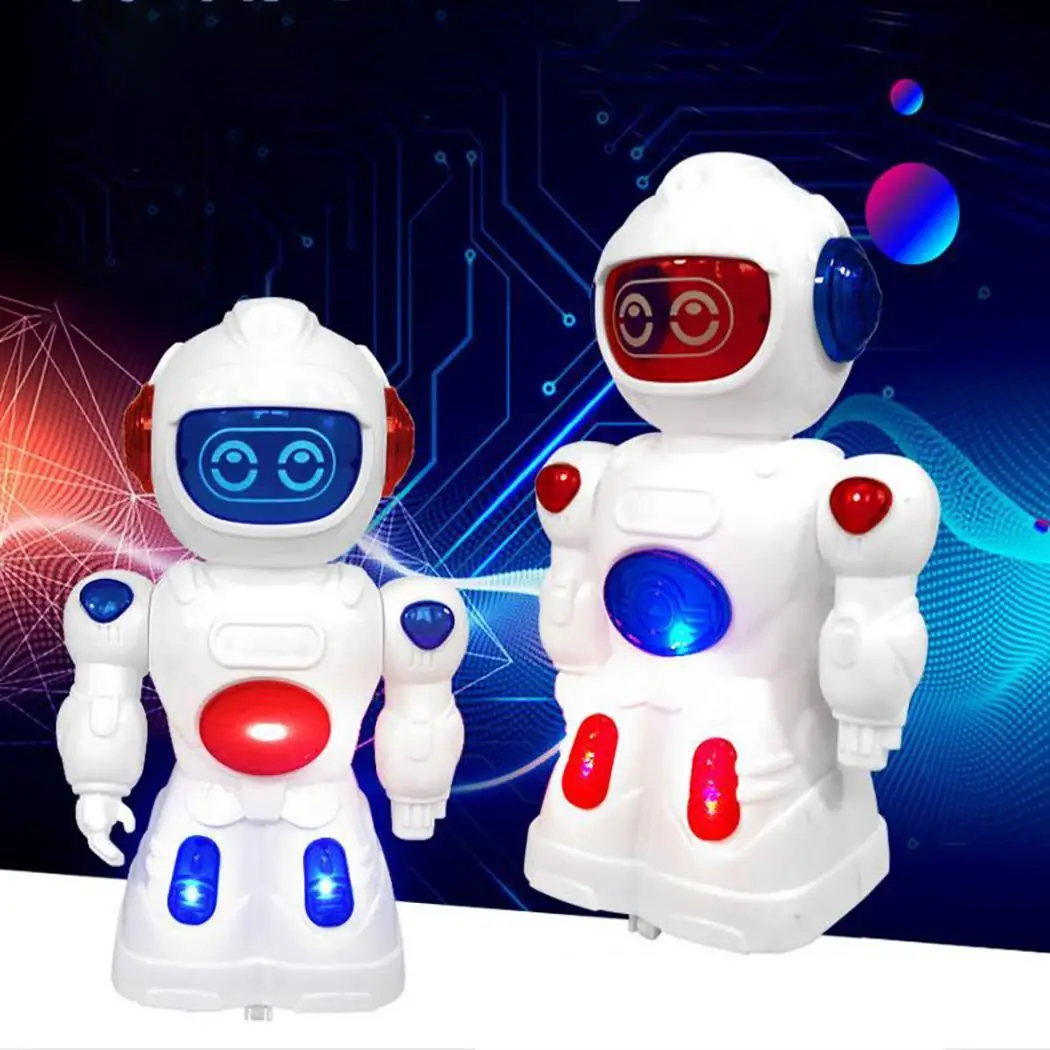 

Children Pulling Sliding Robot with Lights Early Education Toy