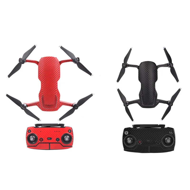 Mavic Air Carbon Skin Sticker Body & Remote Control & battery Decals Protective Film  for DJI Mavic Air Drone Accessories 1 (10)