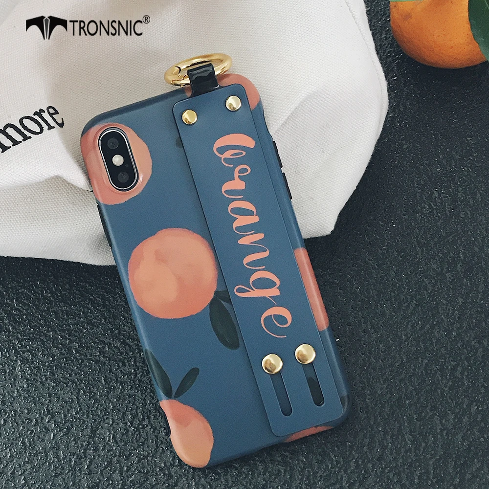 TRONSNIC Retro Orange Phone Case For iPhone XS MAX X XR