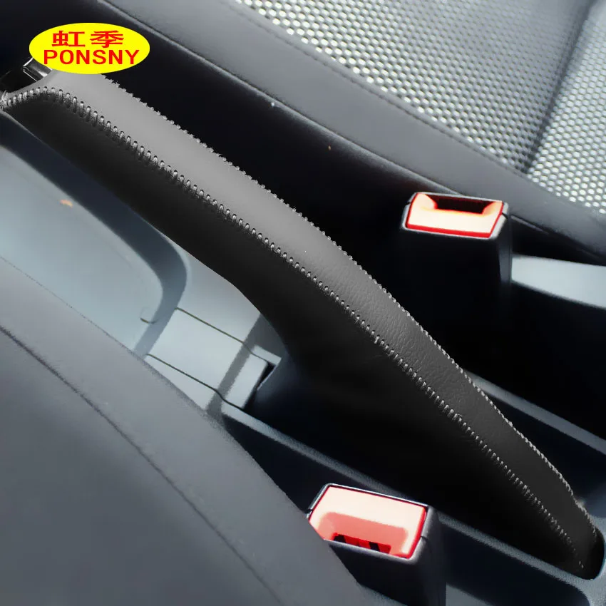 Чехол для Volkswagen VW BORA POLO SANTANA Auto из натуральной кожи|leather handbrake|car handbrake coverscar |