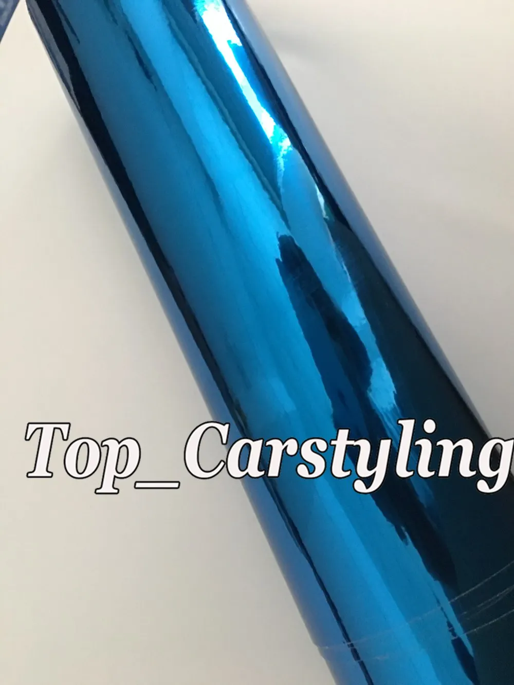 light blue chrome mirror car wrapping film vinyl stm gloss chrome wrap foil (5)