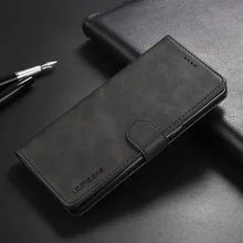 Чехол A8 + для Samsung Galaxy A8 Plus, кожаный роскошный чехол с откидной крышкой, чехол-бумажник для Samsung A8 2018, Винтажный дизайн книжки A730F A530F