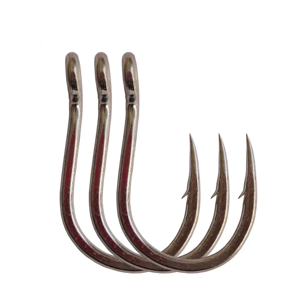 

LINEKING JIGGING HOOKS Saltwater Fishing Hook 2/0# 3/0# 4/0# 5/0# 6/0# Model Stainless Steel Fishhook