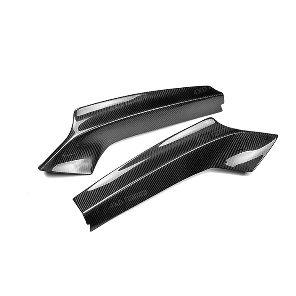 

Carbon Front bumper Lips front Splitter Lip Flaps For BMW 2 Series F22 M-Tech M235i M240i front splitter Body Kits Coupe 2014-UP