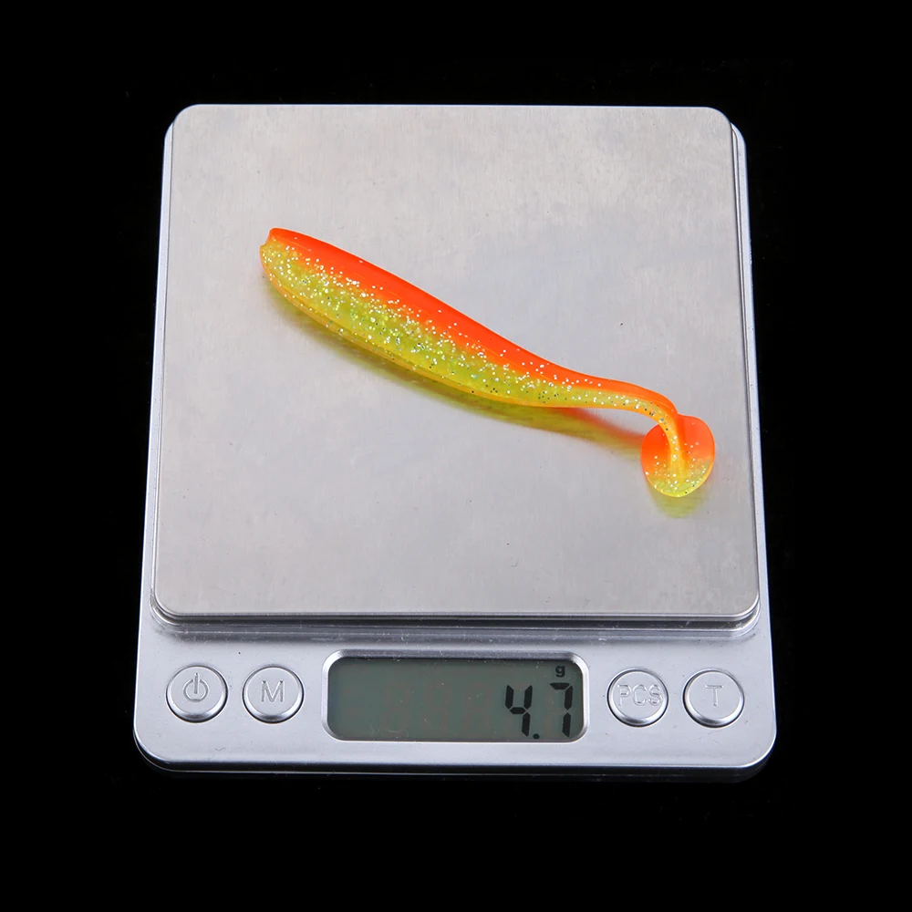 WALK FISH 6 шт./лот Easy Shiner рыболовные приманки 55 мм 70 90 воблеры мягкие силиконовые