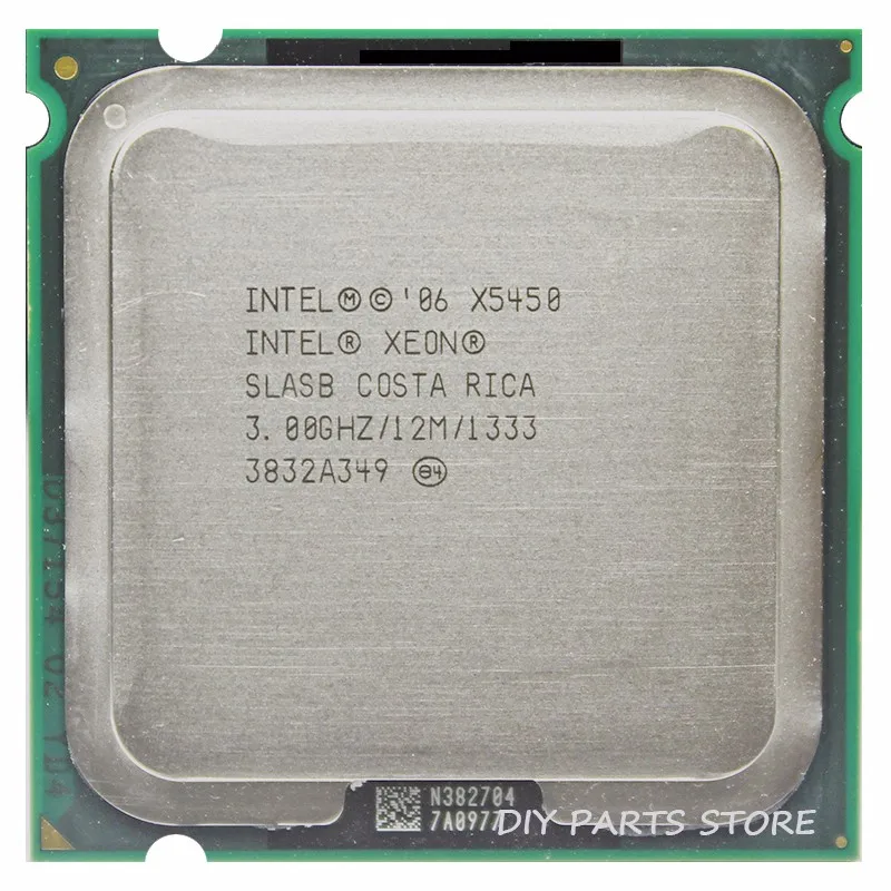 INTEL XONE X5450 INTEL  X5450 775 quad core 4 core 3.0MHZ LeveL2 12M  Work on LGA 775 motherboard core processor