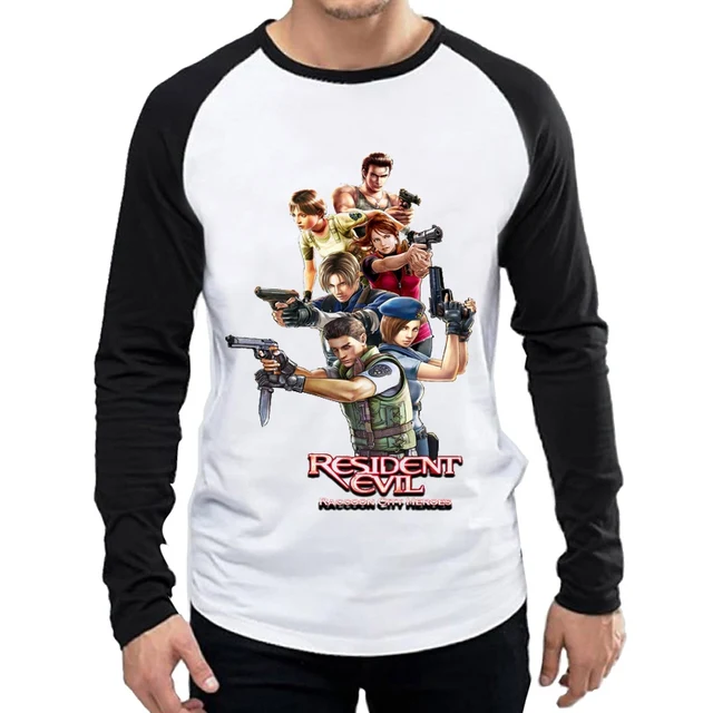 Aliexpress.com : Buy Long Sleeve Resident Evil T Shirt Fashion Mens
