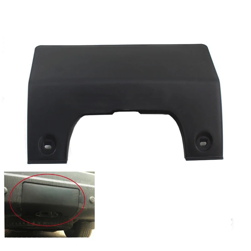 

JEAZEA Car Rear Bumper Tow Towing Eye Hook Cover w/ Screws for Land Rover Discovery LR3 05-09 LR4 10-12 DPO 500011PCL