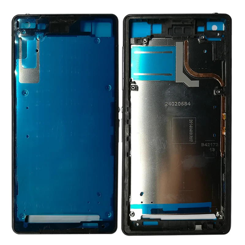 

SZMUGUA Front Frame Chassis Port Plug Cover Tools For Sony Xperia Z2 D6502 D6503 Middle Housing