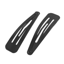 BB зажим черный металлический зажим для волос для девочек 6 пар