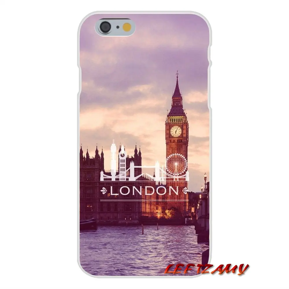 London арт для samsung Galaxy S3 S4 S5 мини S6 S7 край S8 S9 Plus Note 2 3 4 5 8 аксессуары мобильного