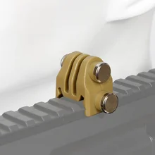 Прямая Спортивная камера фиксированный адаптер легкий и легко установить тактическое оборудование Factory11