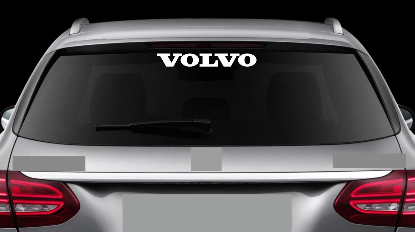 

For Rear Window Sticker fits Volvo Vinyl Decal Car New Emblem Logo RW110