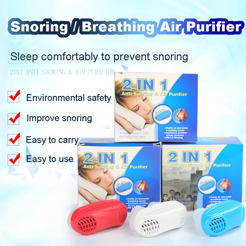 Soft Silicone Anti Snore Device Nasal Dilators Apnea Sleep Aid stop snoring solution Stopper Nose Clip Anti-snore Respirator