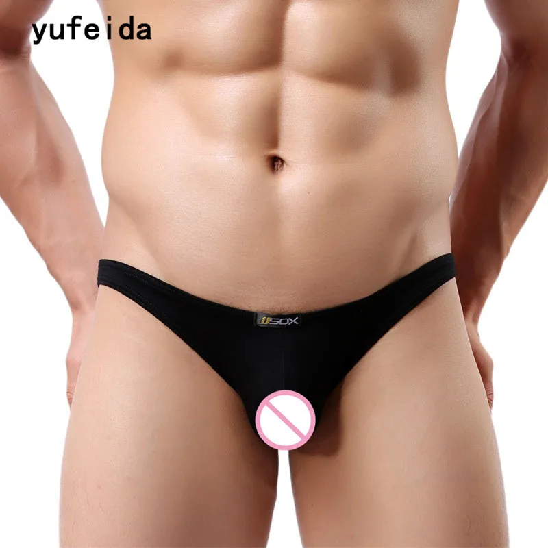 YUFEIDA Sexy Men Jockstrap G-Strings Thongs Underwear Multi-Color Available Gay Penis Pouch Erotic Products Low Waist Bandage |
