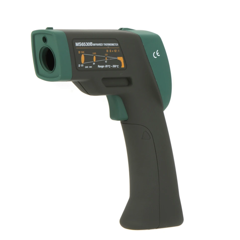

2017 New Infrared Thermometer Handheld Temperature Laser Gun LCD Digital thermometer Diagnostic-tool -20~320C Mastech MS6530B