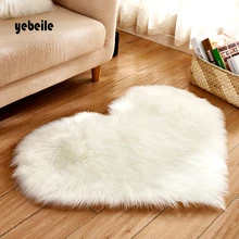 Yebeile лохматый ковер для гостиной домашние теплые плюшевые Коврики для пола пушистые коврики для детской комнаты искусственный мех ковер для гостиной коврики шелковистые
