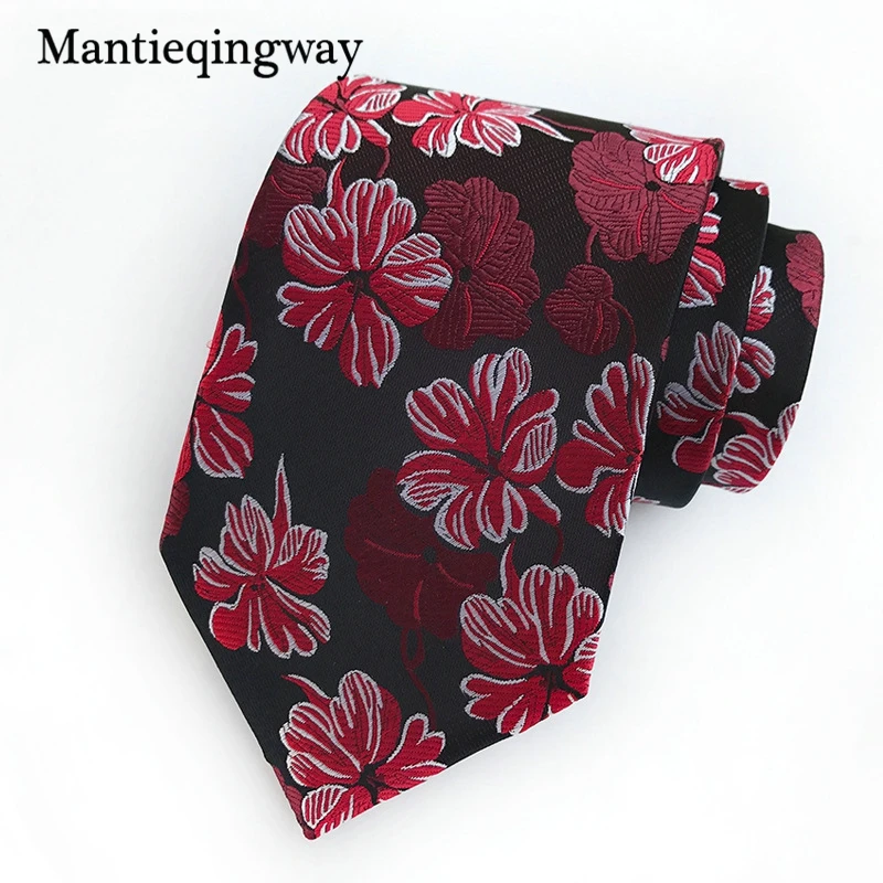Mantieqingway 8 см бизнес мужской галстук галстуки для Свадьба Костюмы шеи повседневные