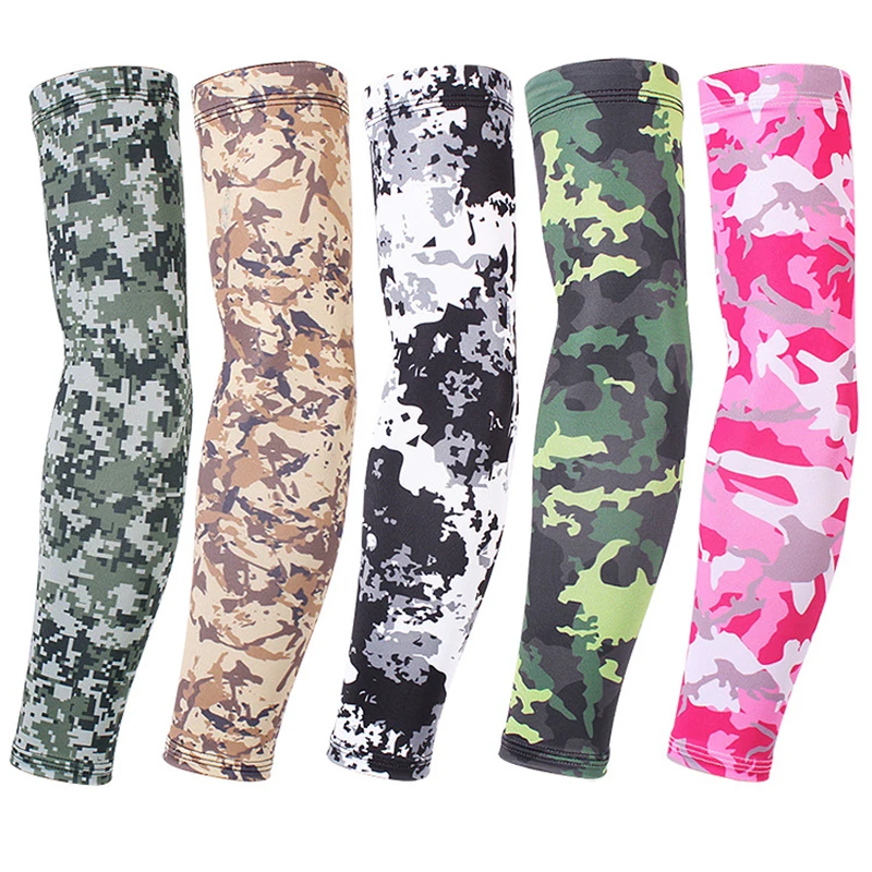 Unisex Sunscreeen Sleeves for Vehicle Camo Arm Cooling Cover Sleeve Men