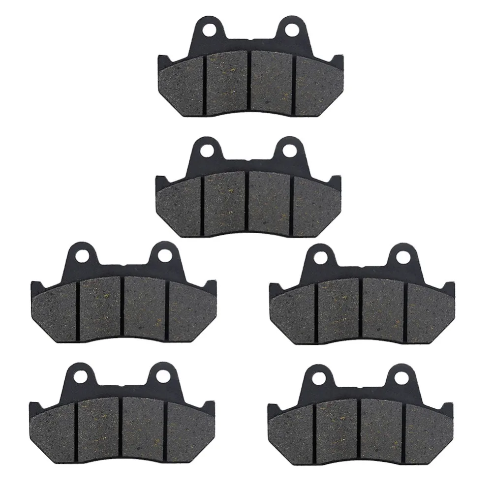 Комплект передних и задних тормозных колодок для HONDA CB750F CB750 F CB 750 Supersport|brake pad kit|rear