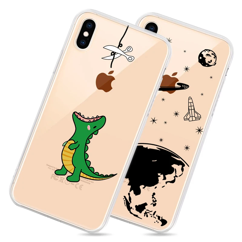 Мягкий силиконовый термополиуретановый чехол для iPhone XS MAx Xs Xr X 8 7 6 6S Plus 11 pro Max 5 5S SE 2