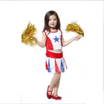 

Halloween Children Show Cheerleading Sports Aerobics Dance Clothes Cosplay Suit Children Gymnastics Class