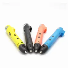 2016 Newest Design Children 3D printing pen with 2 filament Three-dimensional drawing painting graffiti pen fancy pen ideas