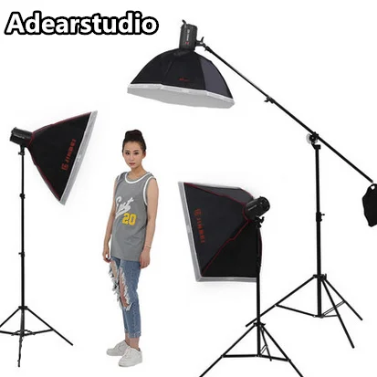 

Jinbei 400W(250W x2)Professional Photography Studio Flash Strobe Light Lighting Kit for Portrait ,Studio and Video Shoots NO00DC