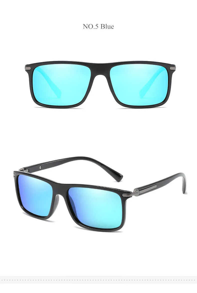 UVLAIK, новинка, мужские поляризаторы, солнцезащитные очки для рыбалки, вождения, улицы, солнцезащитные очки, черное покрытие, мужские поляризованные очки, очки