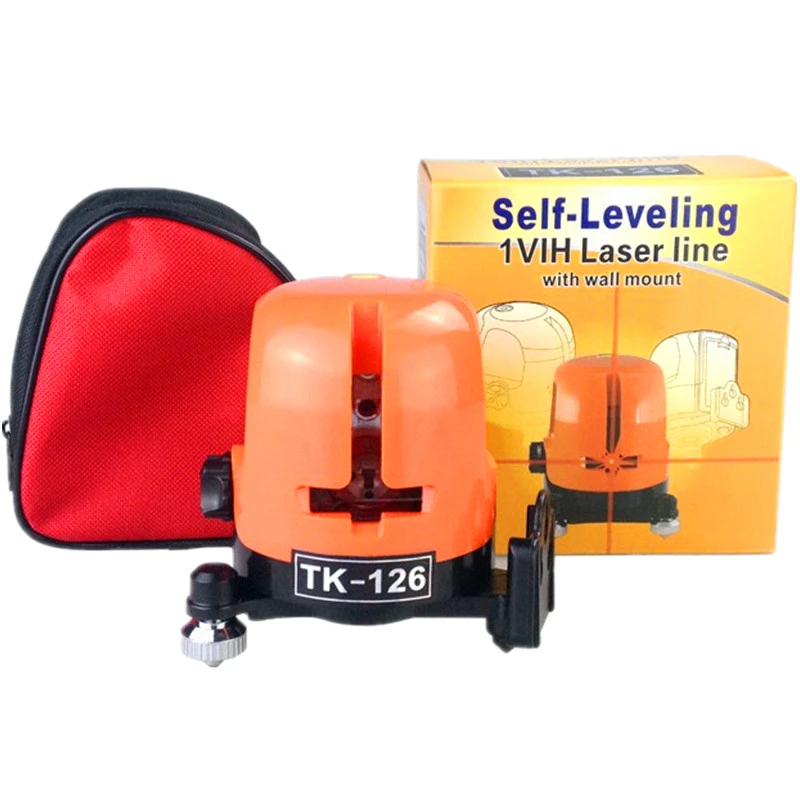 New TK-126 360 Degree Self-leveling Cross Laser Le...