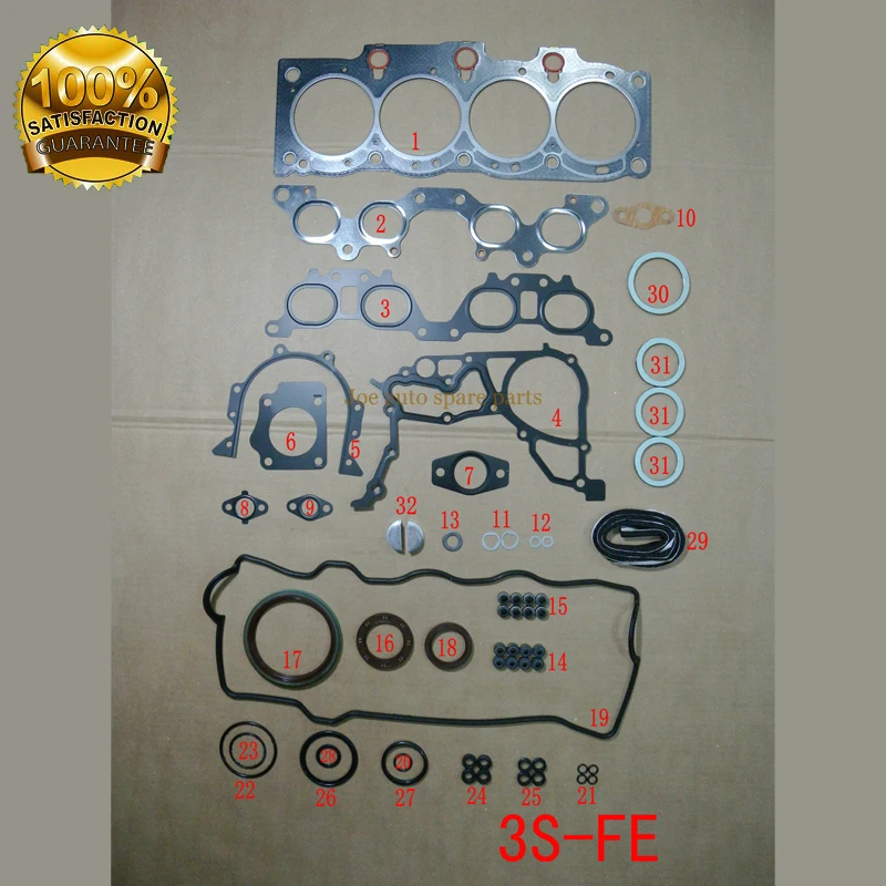 3S 3SFE Engine Full gasket set kit for TOYOTA CAMRY CARINA 2.0 1998CC