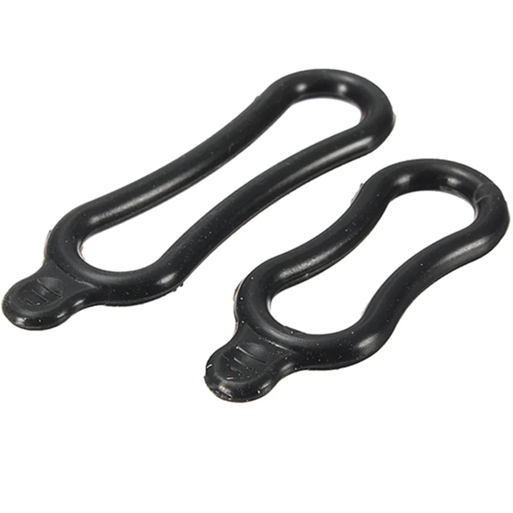 Sale 2pcs Rubber Ring Bicycles Handbar Light Holding Band Holder For Bike LED Headlight Headlamp Fixing Parts 0