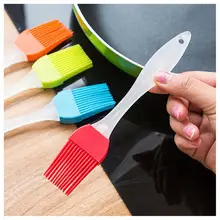1 шт. многофункциональная силиконовая кисточка для выпечки жаропрочная форма для хлеба кисточки для приготовления пищи выпечка масляная кисточка для смазывания гриля инструмент 7 cmPopular