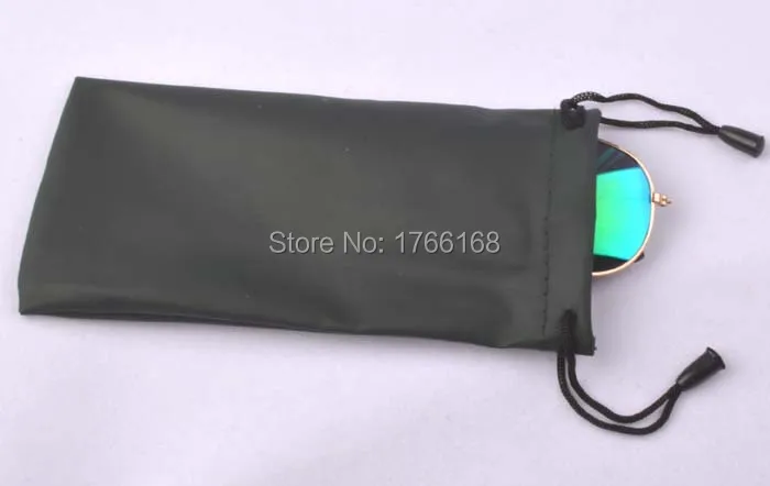 9x18 см черный водонепроницаемый кожаный чехол для солнцезащитных очков ПВХ очки сумка очки чехол цвета
