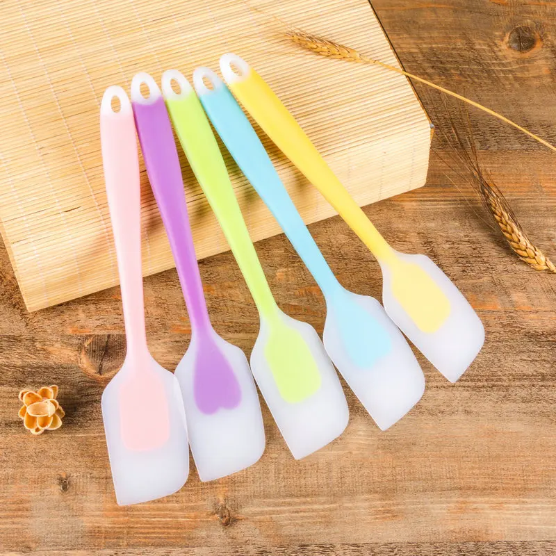 

Silicone Cream Baking Scraper Non Stick Butter Spatula Nylon Chocolate Spreader Heat Resistant Kitchen Pastry Tools