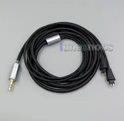 3,5 мм XLR переплетения ткань диаметр 5 мм OCC Чистая Посеребренная кабель для наушников FOSTEX TH900 MKII MK2