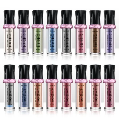 Single Roller Color Eyeshadow Palette Glitter Pigment Loose Powder Eye Shadow Makeup Korea Cosmetics Naked Shimmer Palette