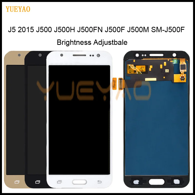 Цена Регулятор яркости J500F font b lcd b font для samsung J5 2015 font b lcd b font J500F FN J500G J500Y J500M дисплей сенсорный экран дигитайзер для J500 font b lcd b font